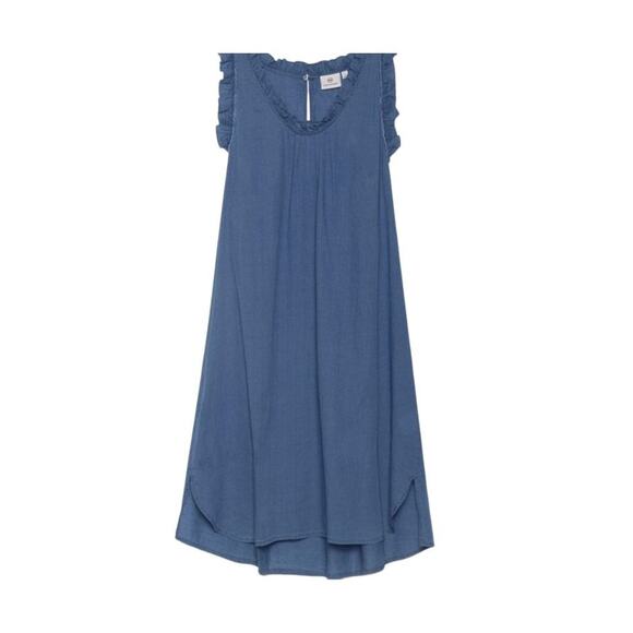 Adriano Goldschmied Hi Lo Blue Dixie Dress Size Small - Picture 6 of 11